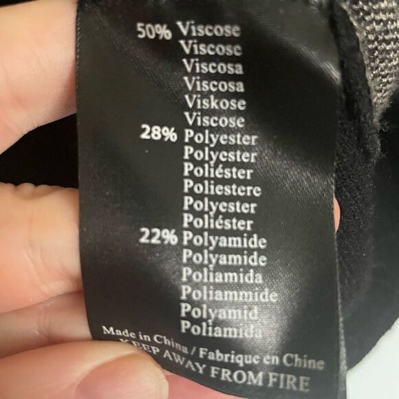 ESQUALO Black Star Women Sweater/Excellent Size M - Picture 5 of 7